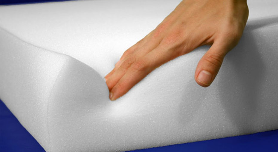 white foam